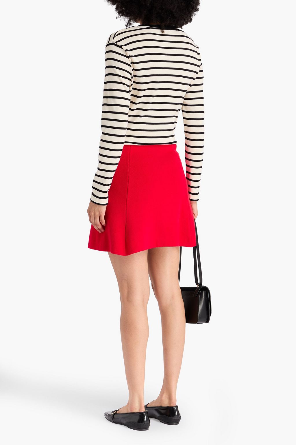 CLAUDIE PIERLOT コットンジャージー トップス ストライプ