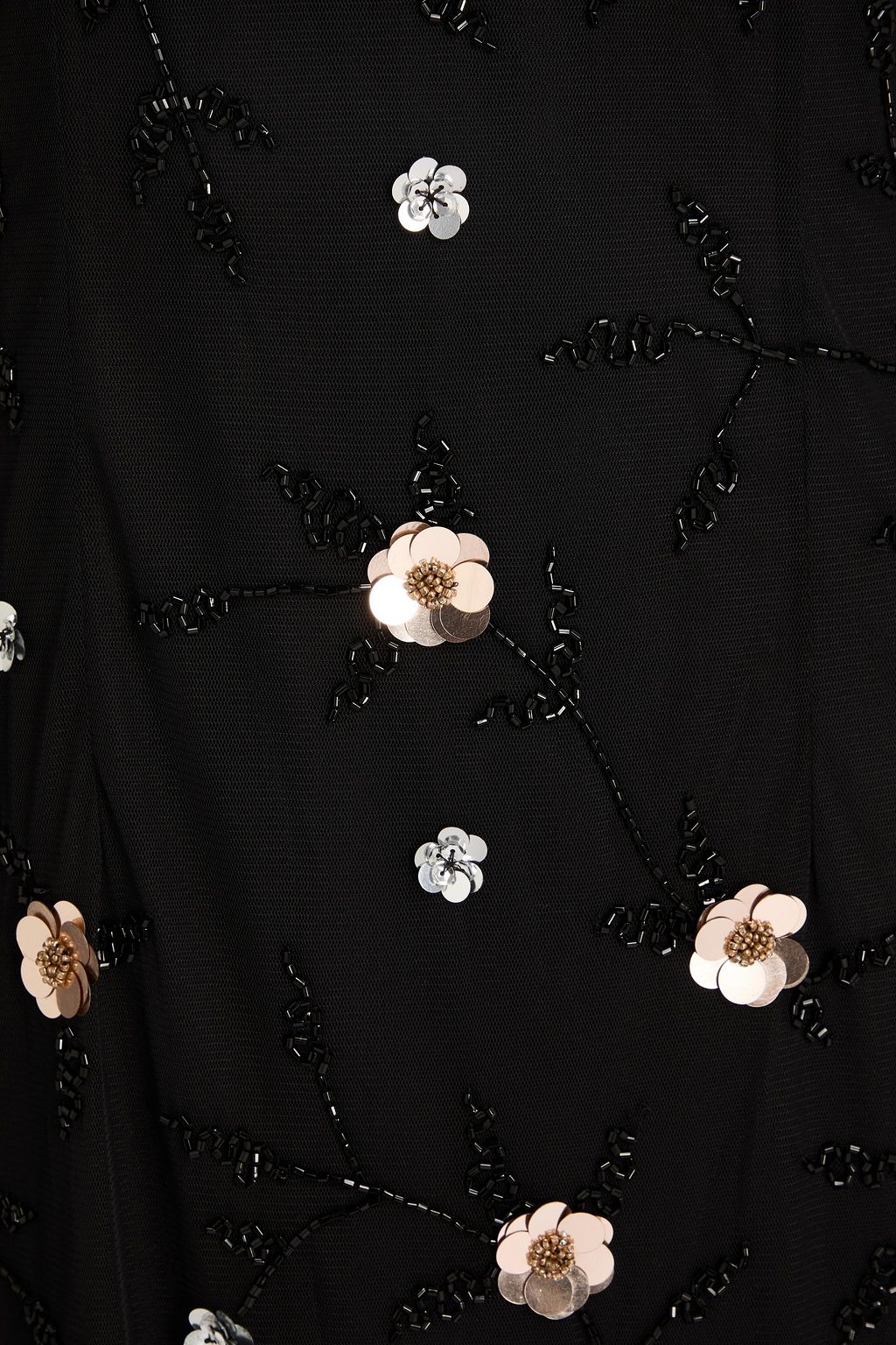 CLAUDIE PIERLOT Verziertes Minikleid aus Tüll