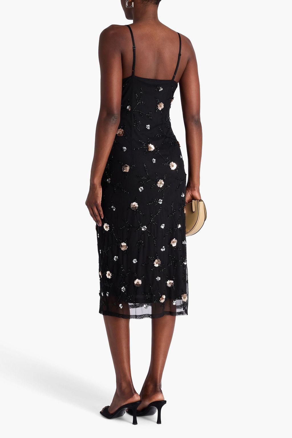 CLAUDIE PIERLOT Verziertes Minikleid aus Tüll