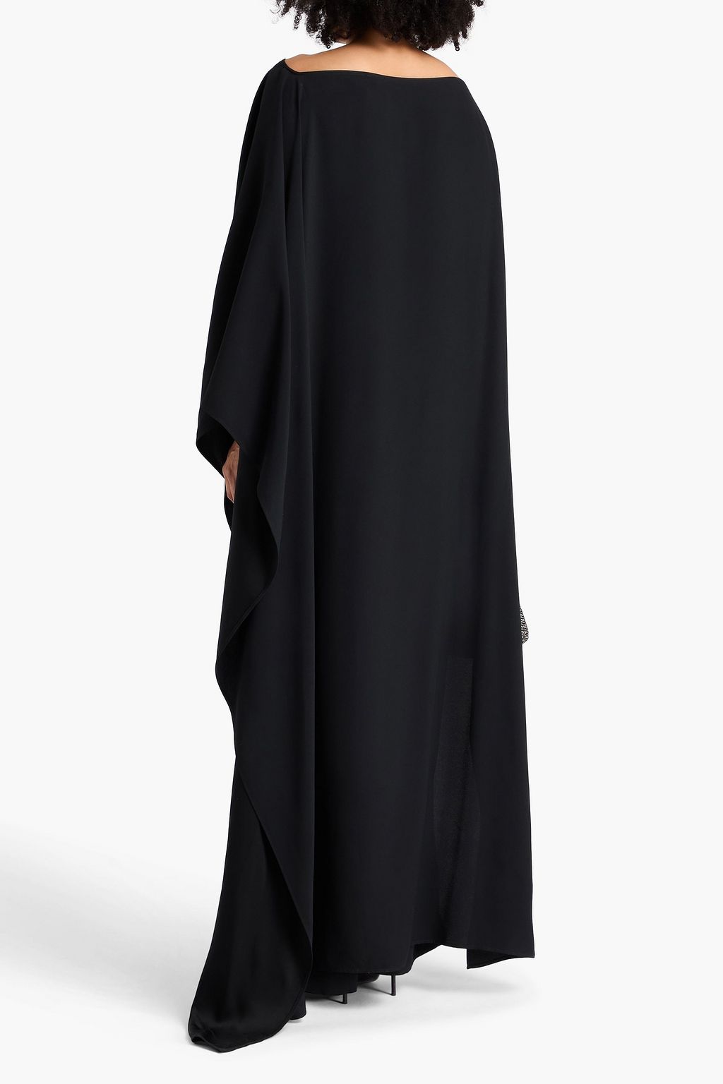 TALLER MARMO 케이프 스타일 크레이프 점프수트