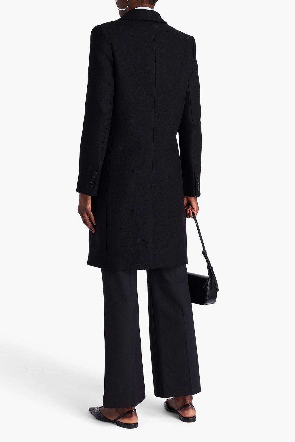 CLAUDIE PIERLOT 울 혼방 트위드 코트