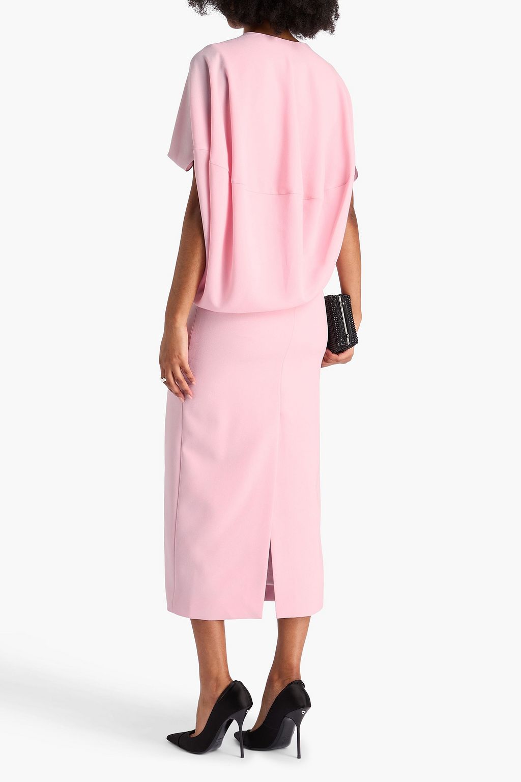 ROKSANDA Desona bow-detailed crepe midi dress
