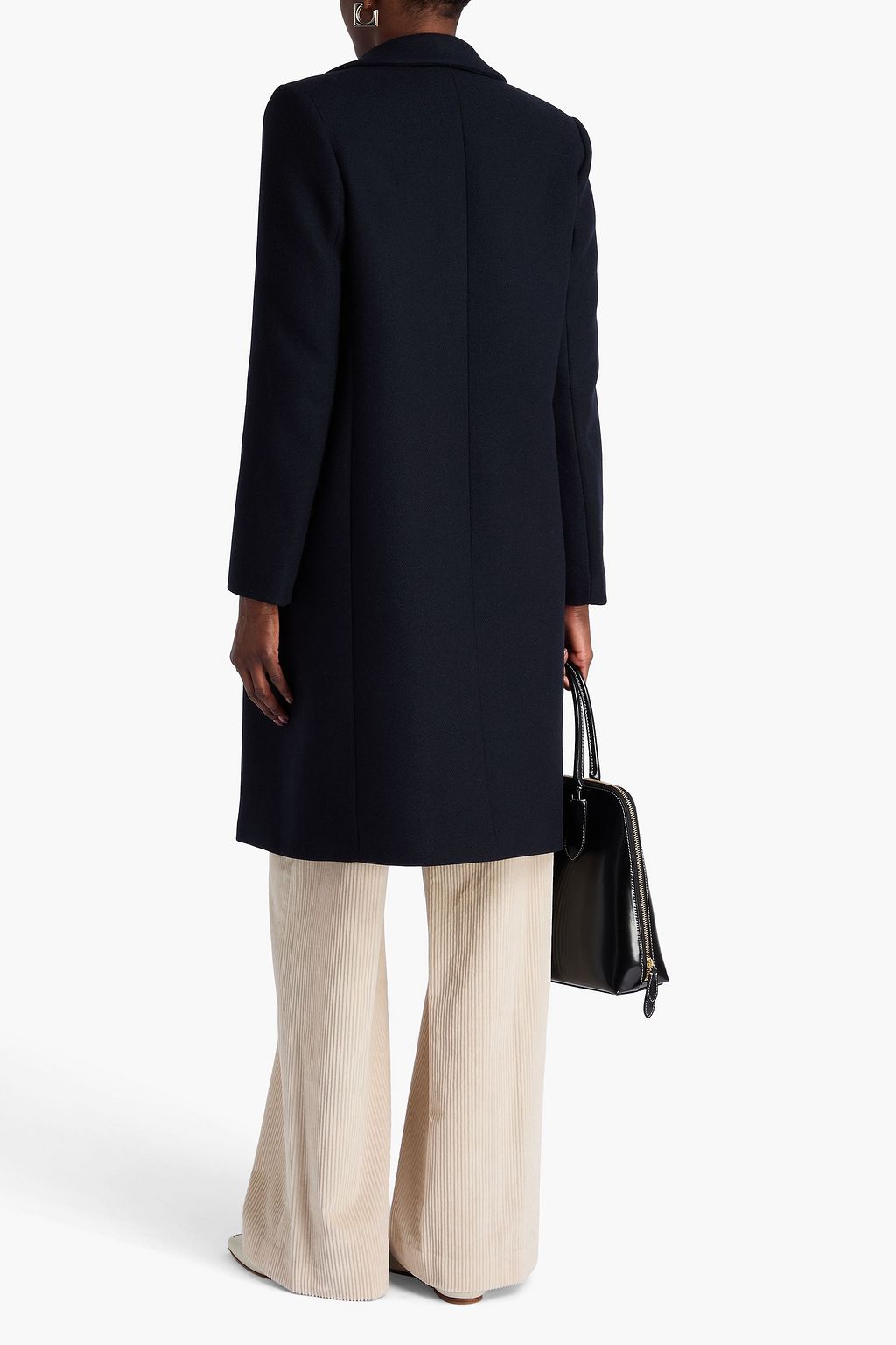 CLAUDIE PIERLOT 울 혼방 트위드 코트
