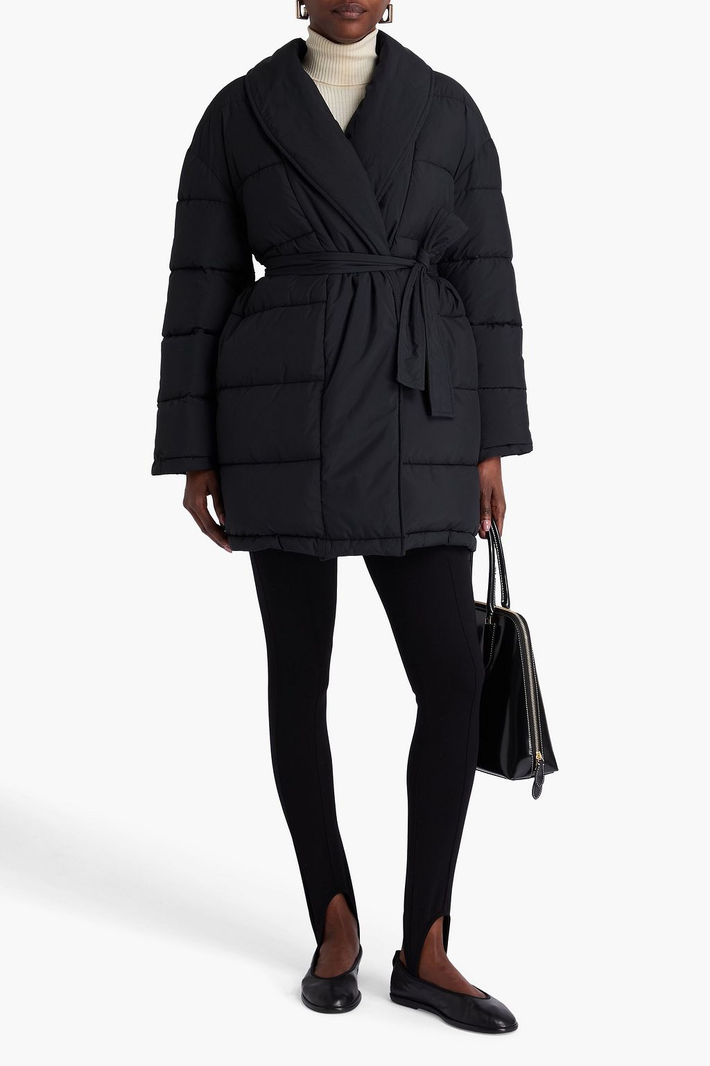 CLAUDIE PIERLOT Quilted shell coat