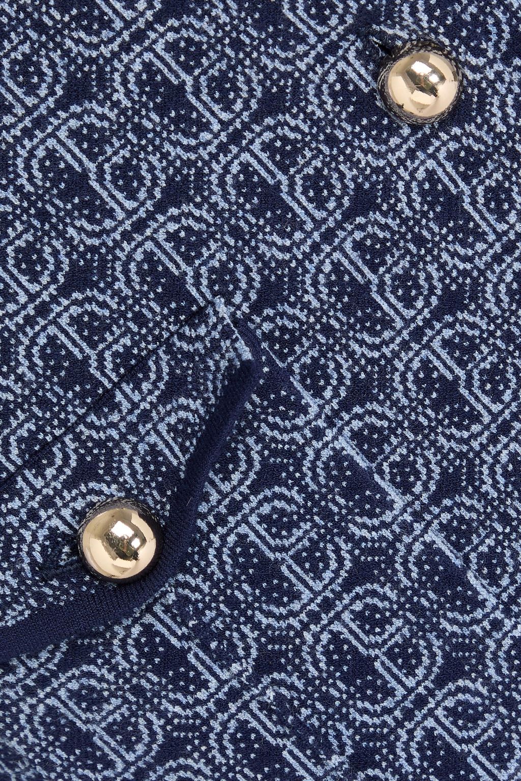 CLAUDIE PIERLOT ジャカードニット ミディスカート