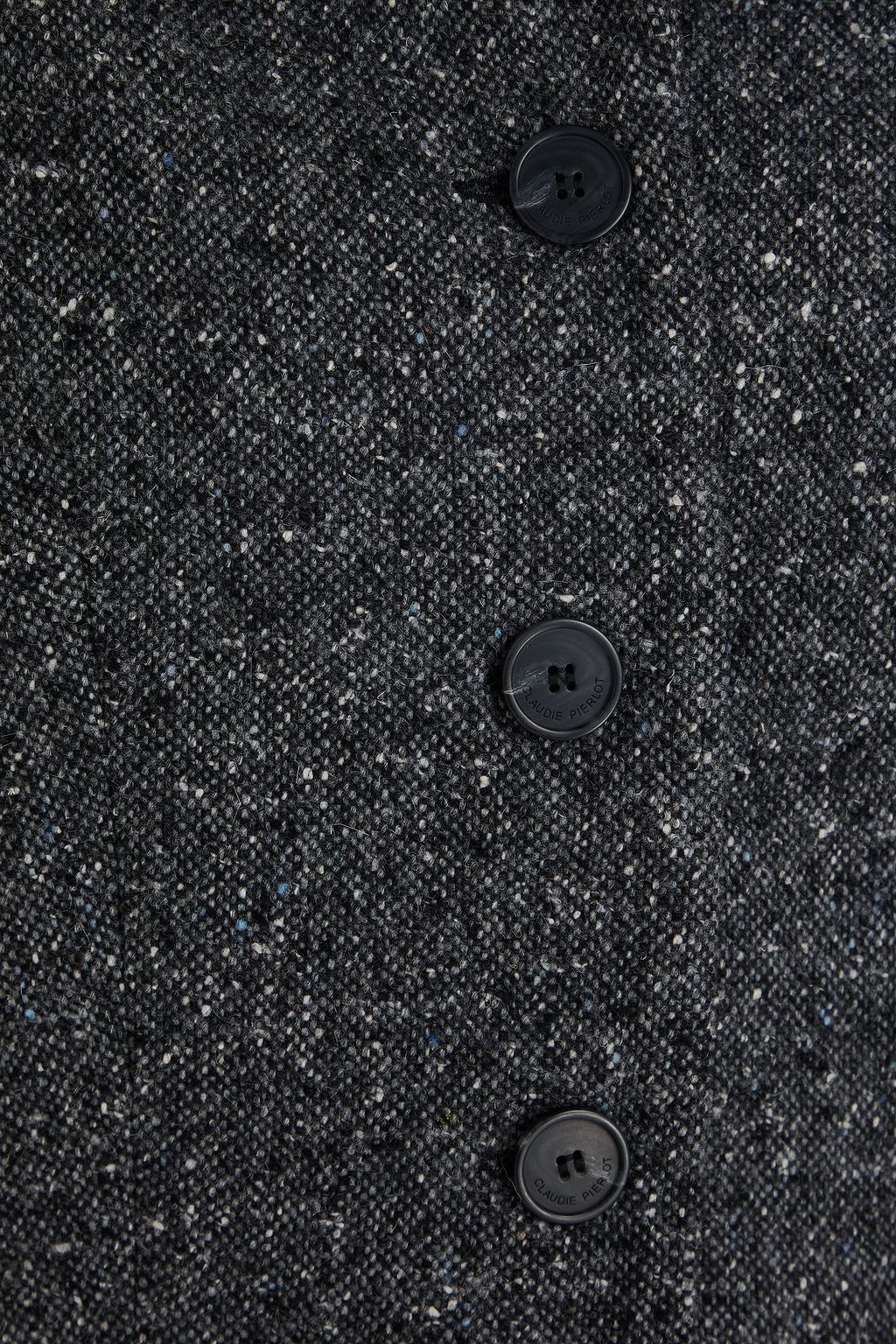 CLAUDIE PIERLOT Cropped bouclé-tweed jacket