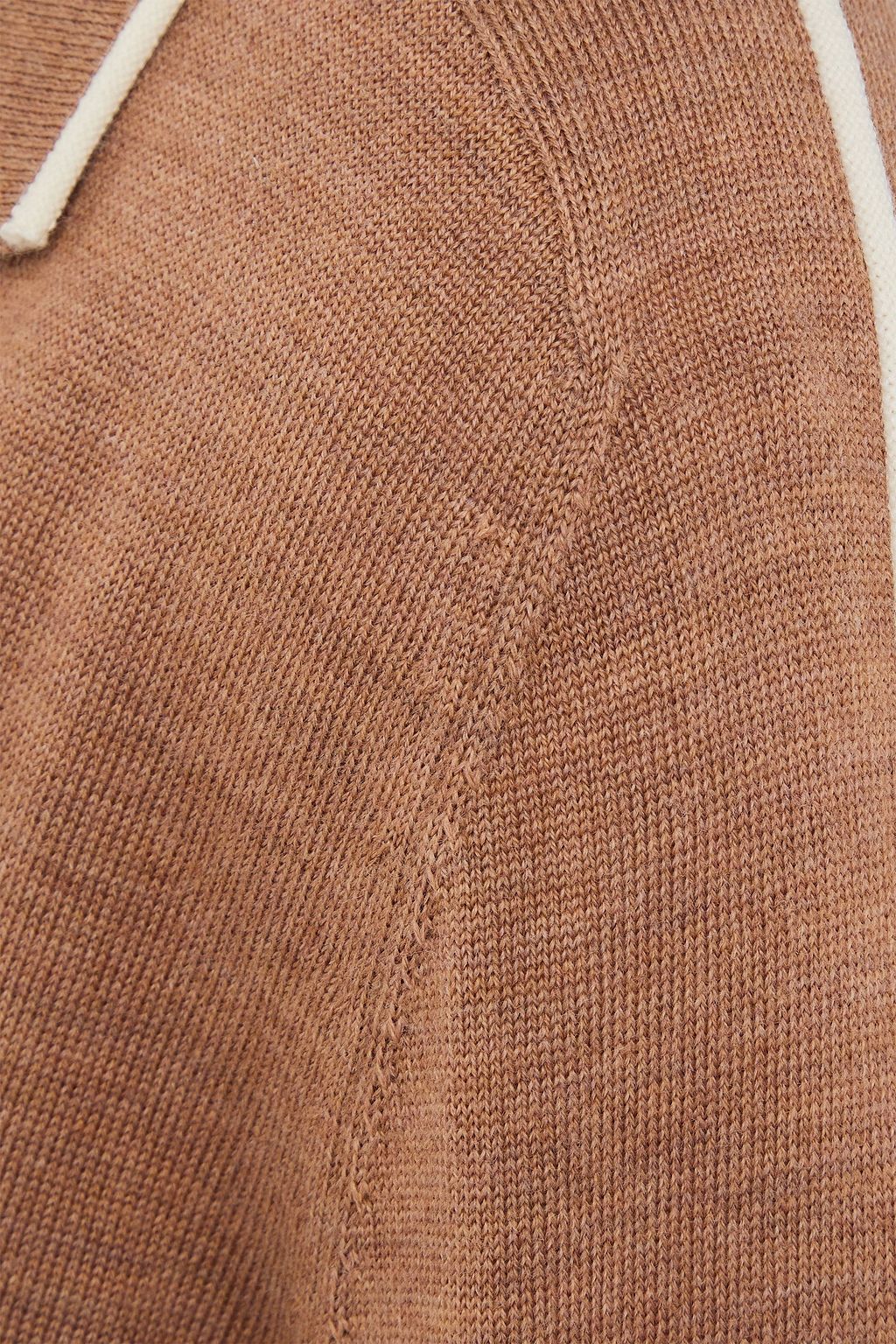 CHINTI & PARKER Jeanne merino wool polo sweater