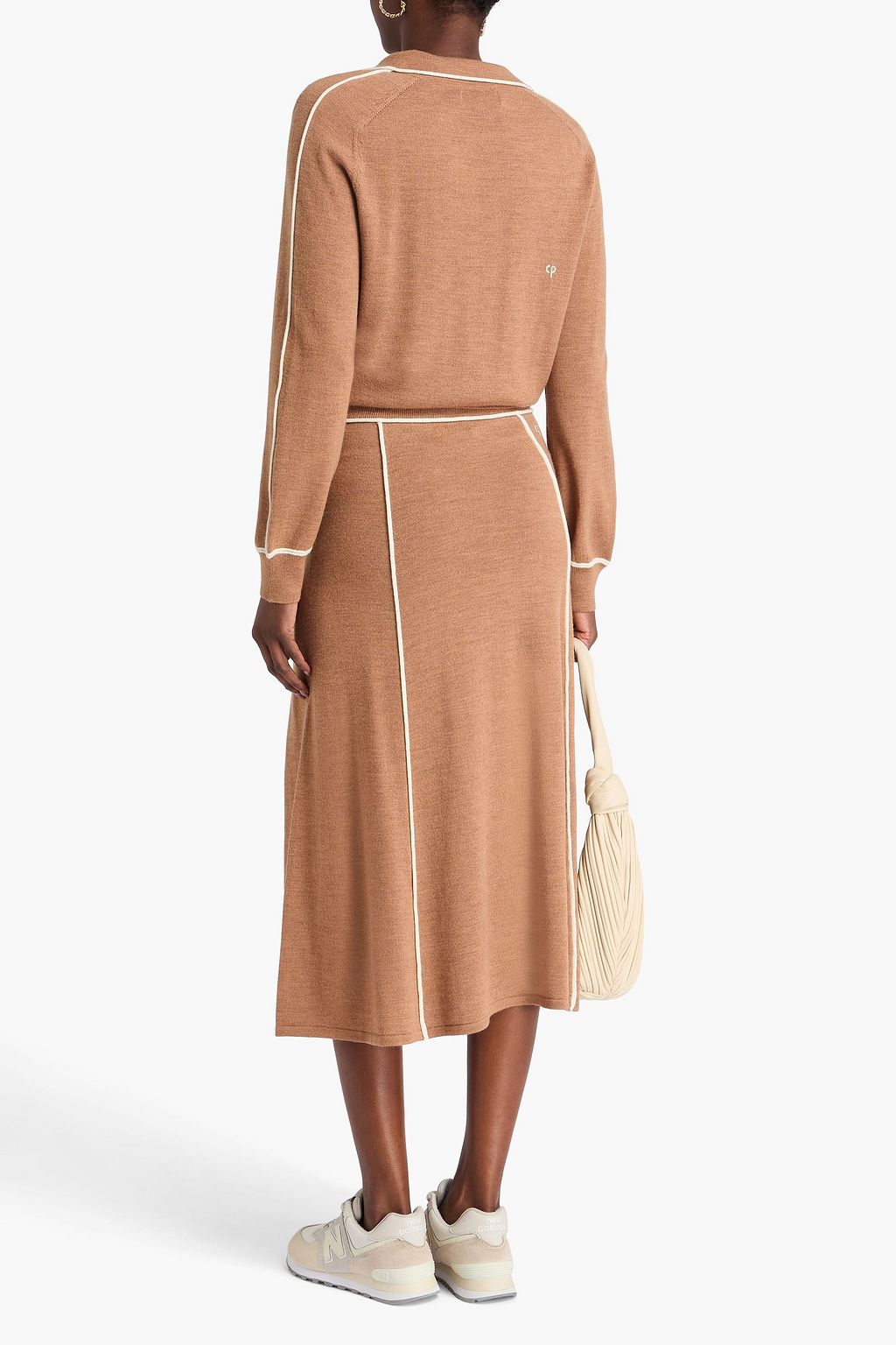 CHINTI & PARKER Jeanne merino wool polo sweater