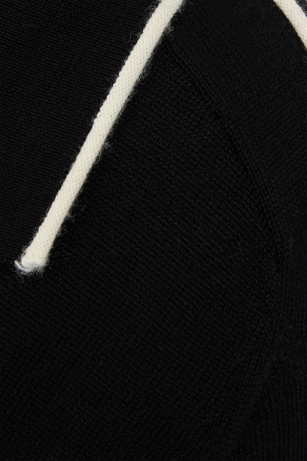 CHINTI & PARKER Jeanne merino wool polo sweater