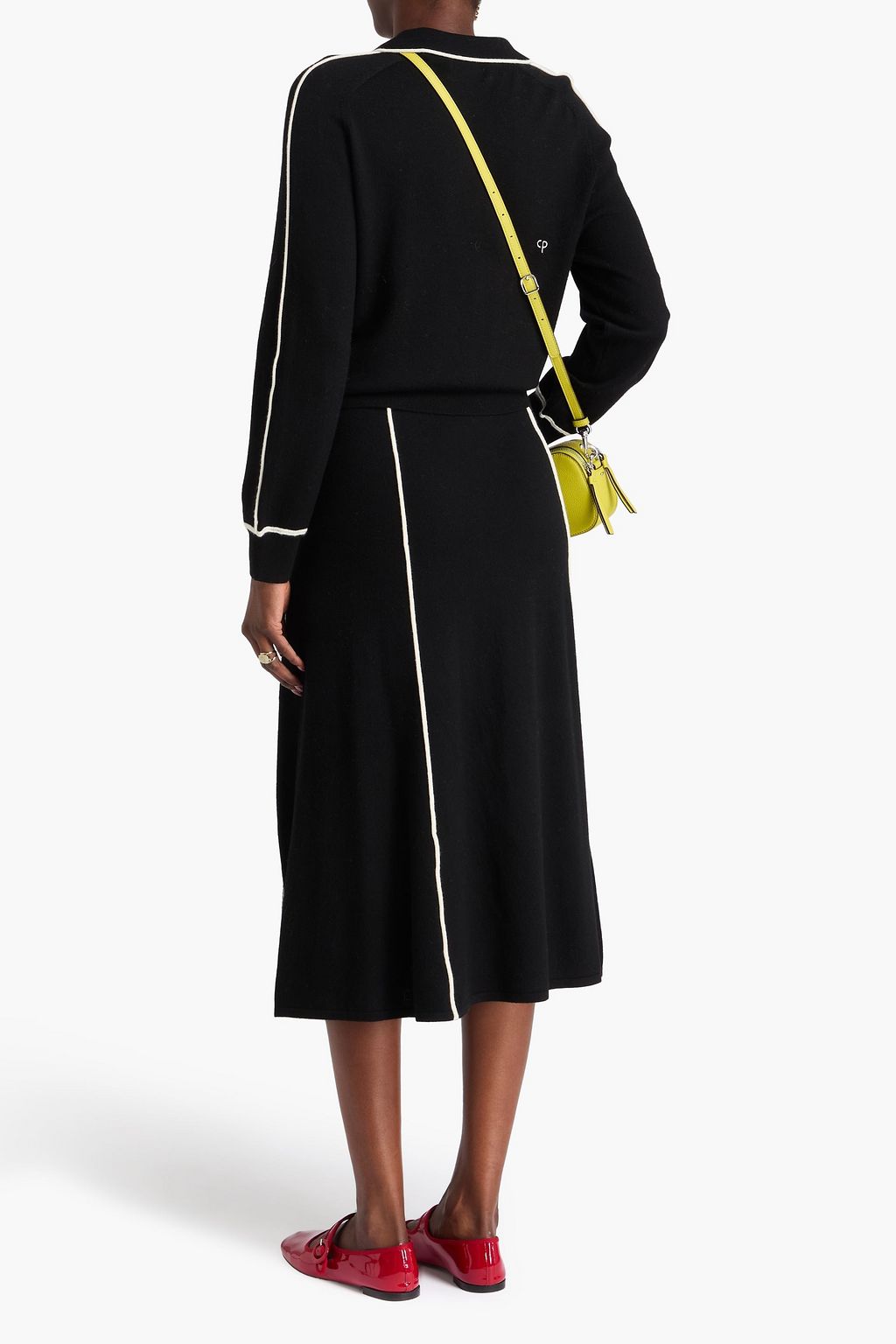 CHINTI & PARKER Jeanne merino wool polo sweater