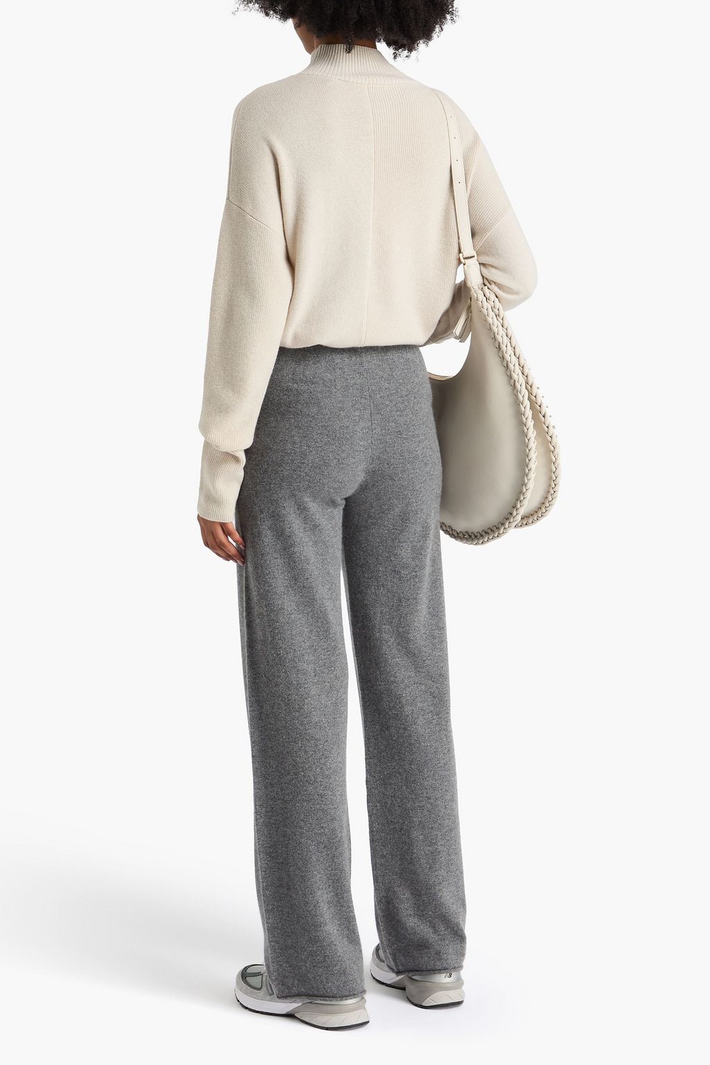 CLAUDIE PIERLOT カシミヤ ストレートレッグパンツ
