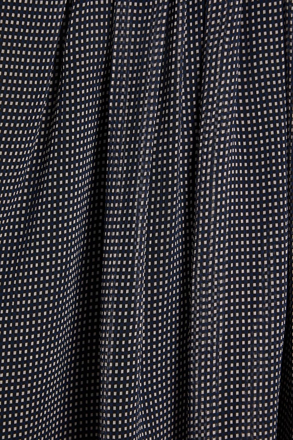 CLAUDIE PIERLOT Schluppenbluse aus Krepon