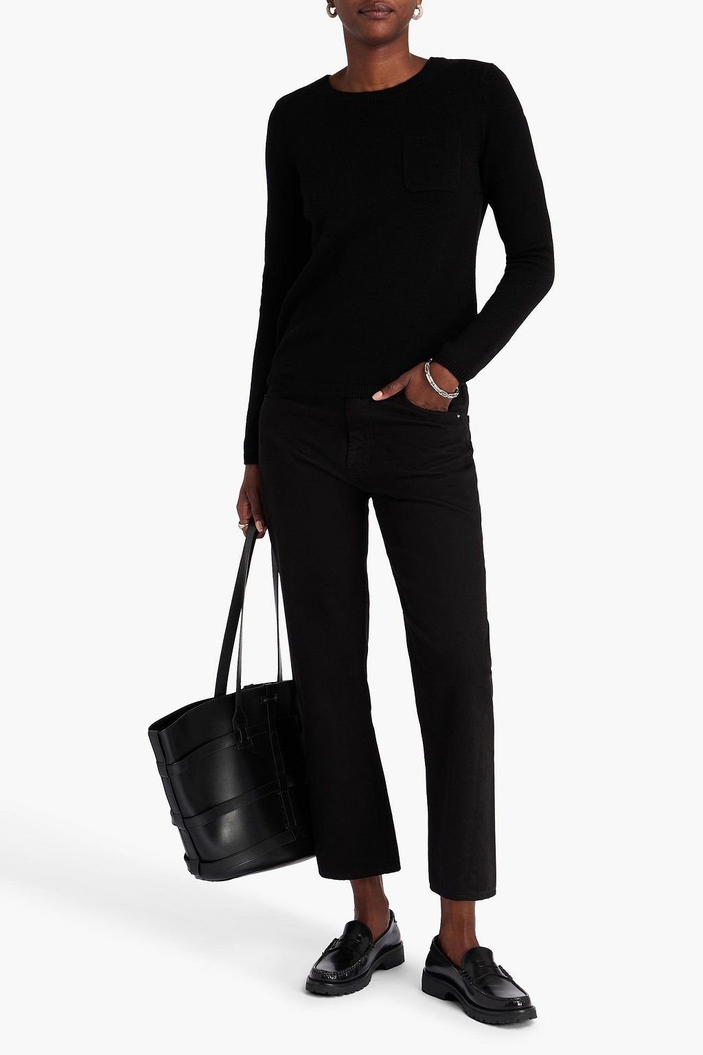 CHINTI & PARKER Wool and cashmere-blend sweater