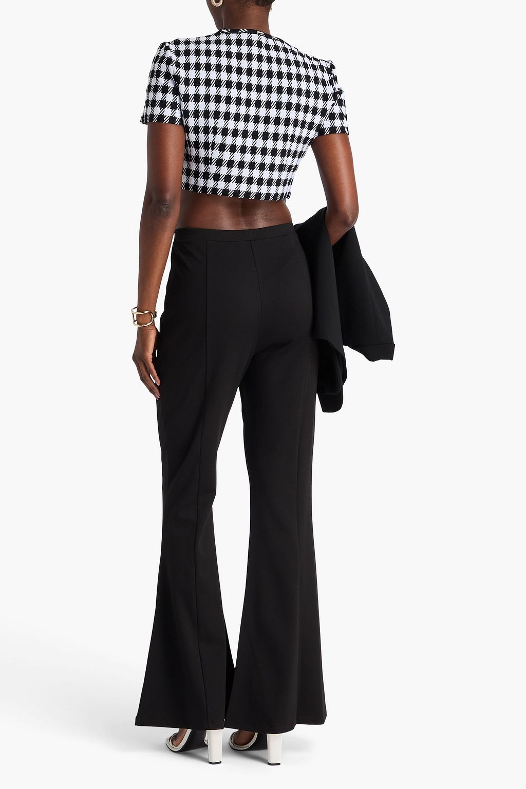 DIANE VON FURSTENBERG Carpera twill flared pants