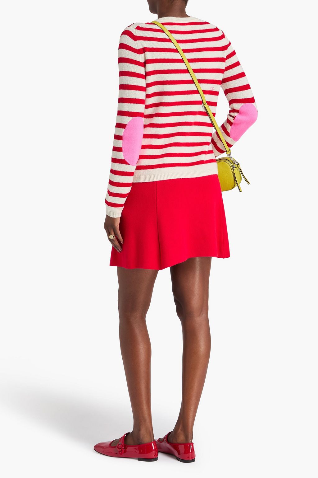 CHINTI & PARKER Striped wool and cashmere-blend sweater