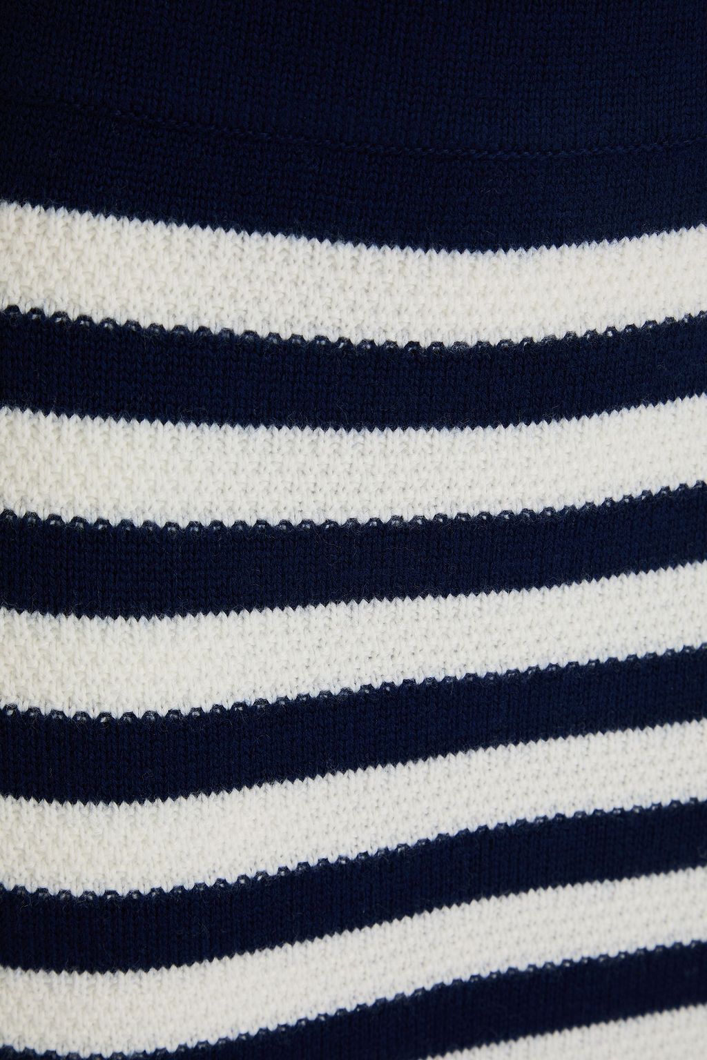 CLAUDIE PIERLOT Striped wool midi skirt