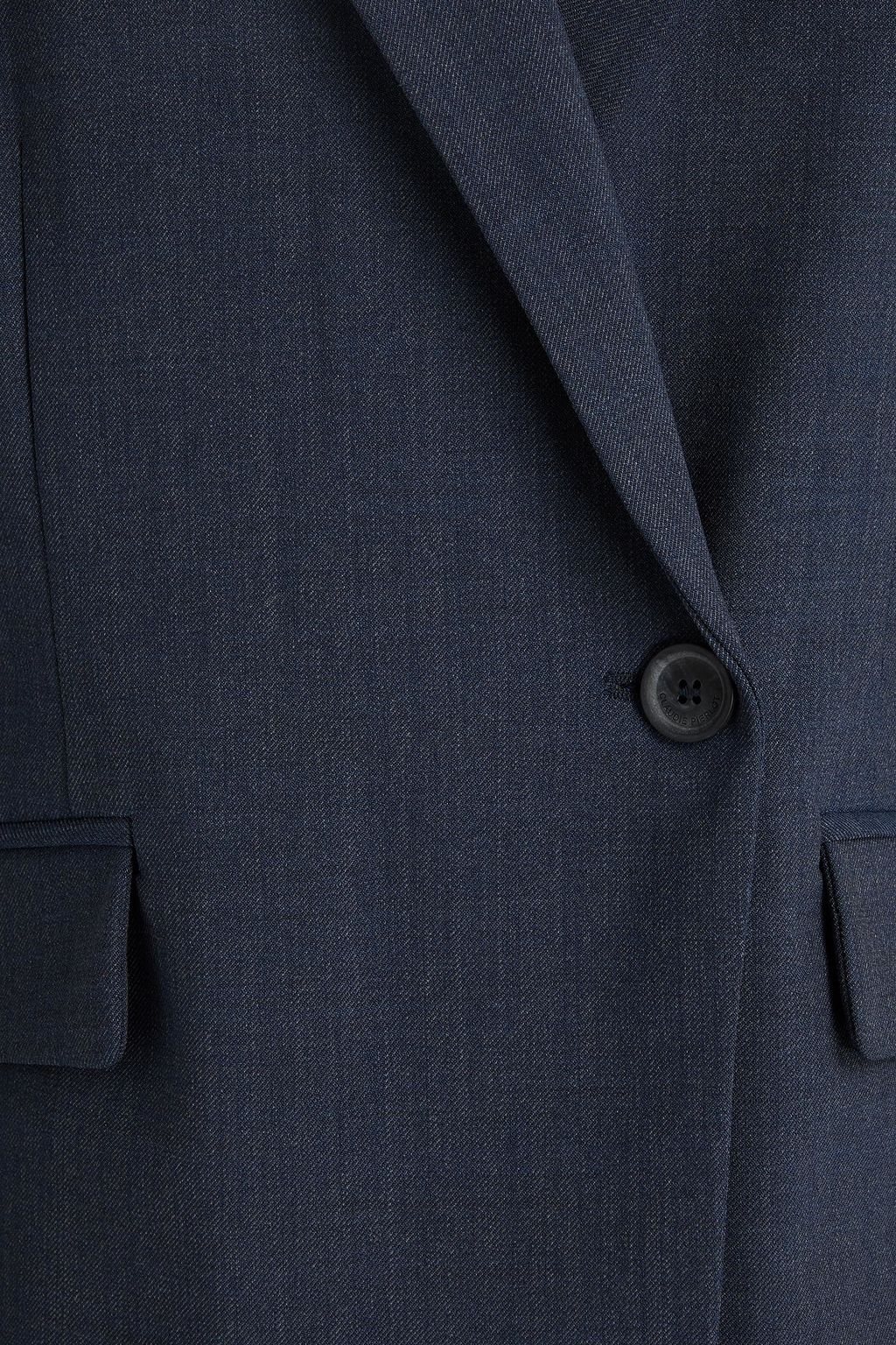 CLAUDIE PIERLOT Wool-blend twill blazer