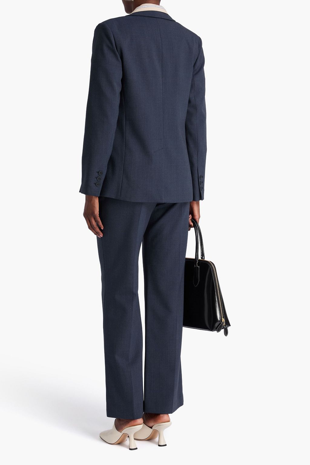 CLAUDIE PIERLOT Wool-blend twill blazer