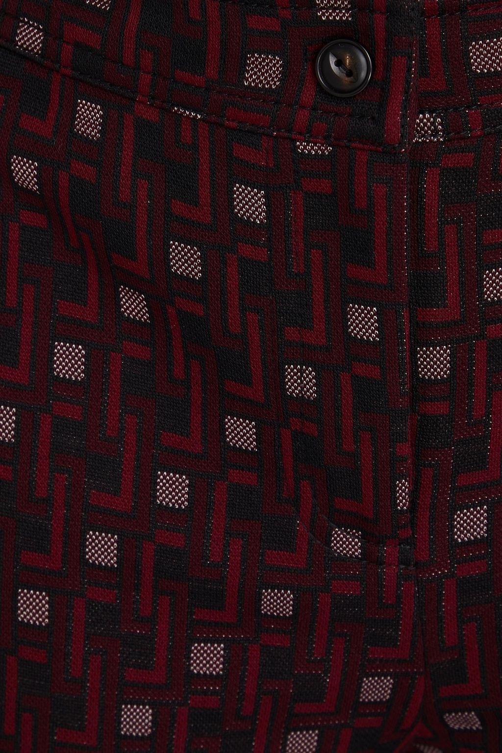 DIANE VON FURSTENBERG Schlaghose „Greg“ aus Jacquard