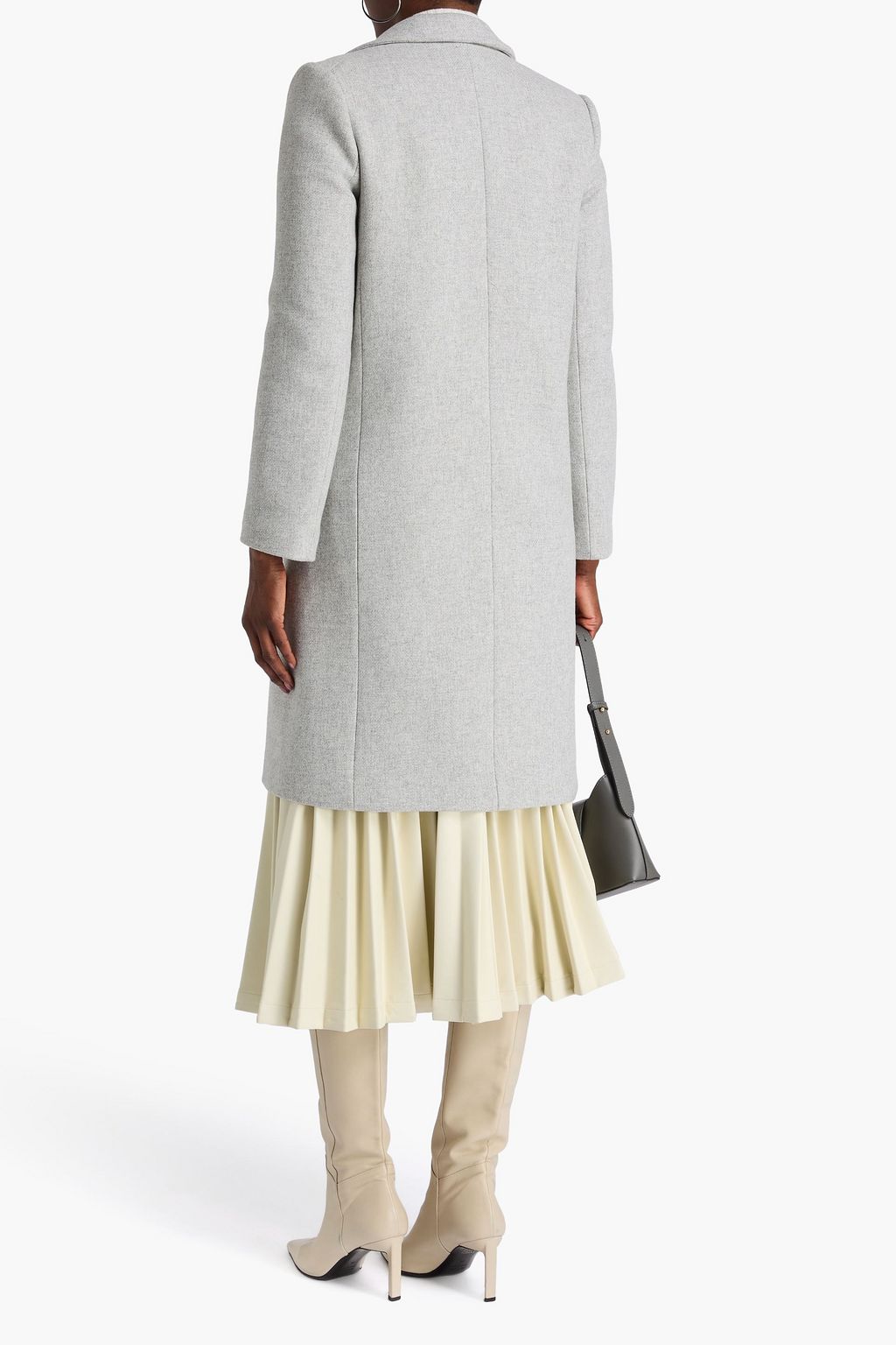 CLAUDIE PIERLOT Goodbis wool-blend tweed coat