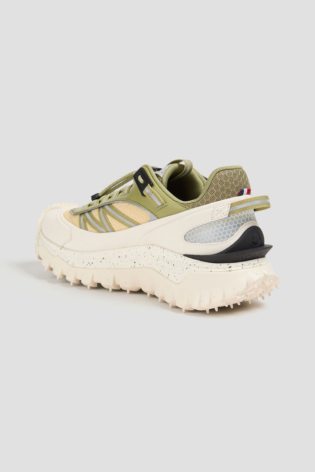 MONCLER GRENOBLE Trailgrip ripstop and mesh sneakers