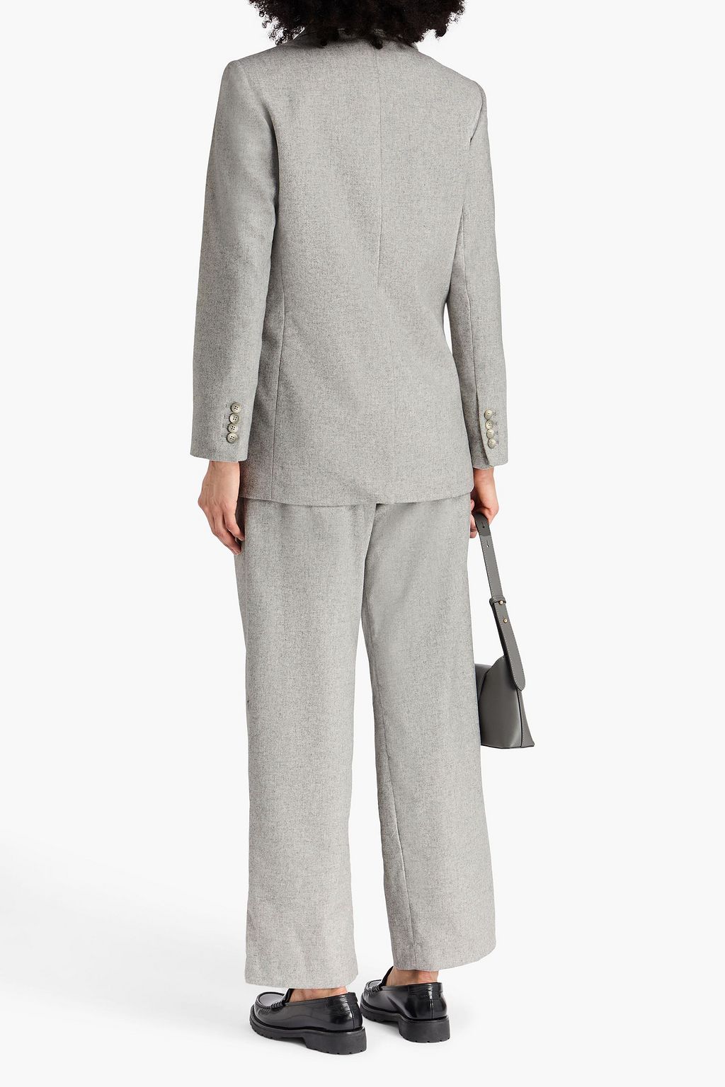 CLAUDIE PIERLOT Wool-blend felt blazer