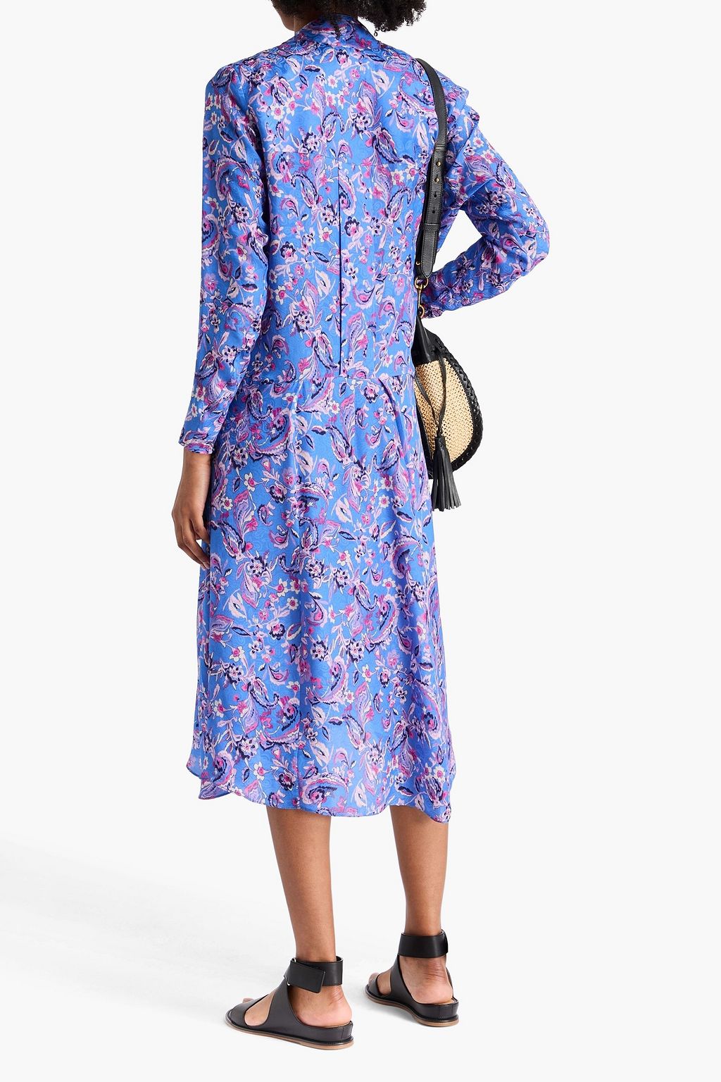 ISABEL MARANT Midikleid „Patel“ aus Jacquard mit floralem Print