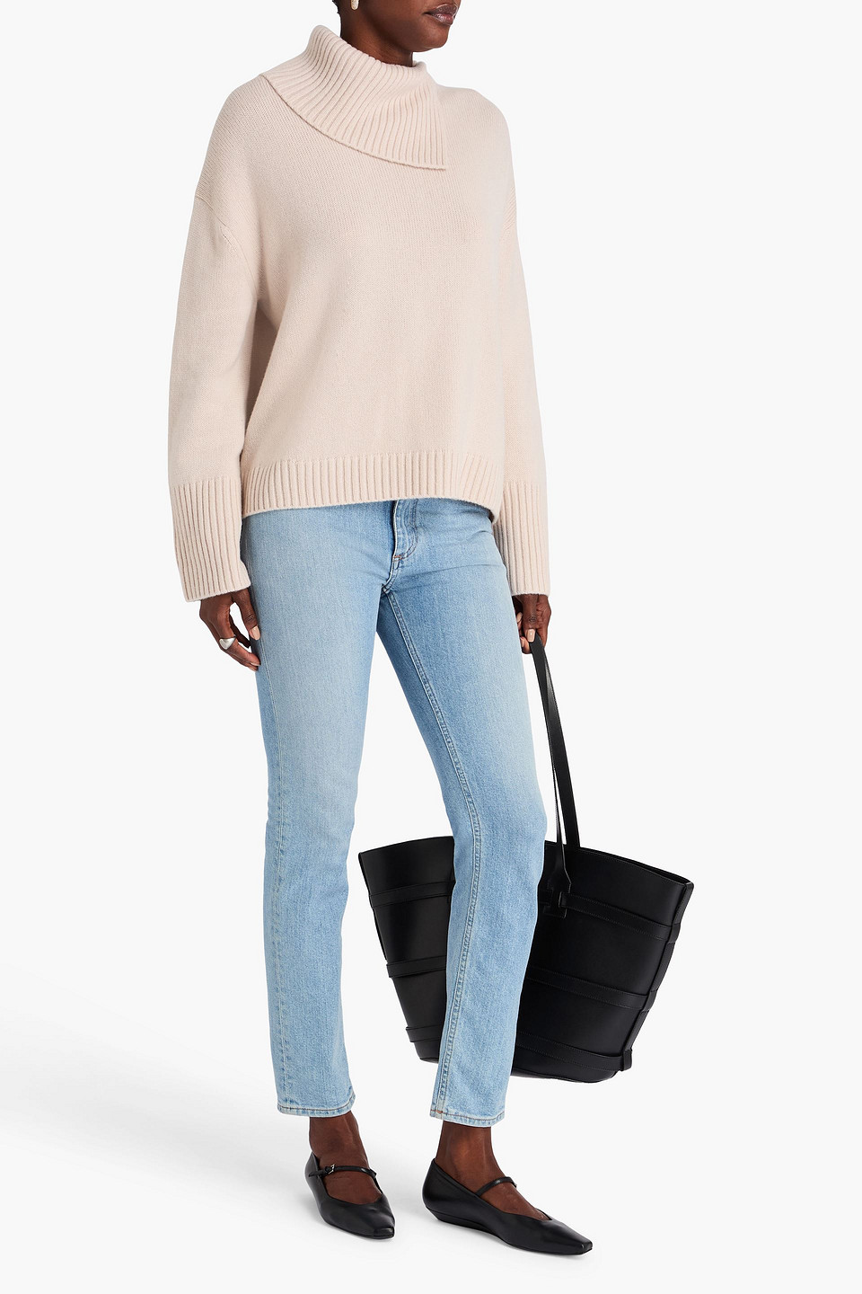  Chinti & Parker - Rollkragenpullover Aus Kaschmir - Weiß - M 