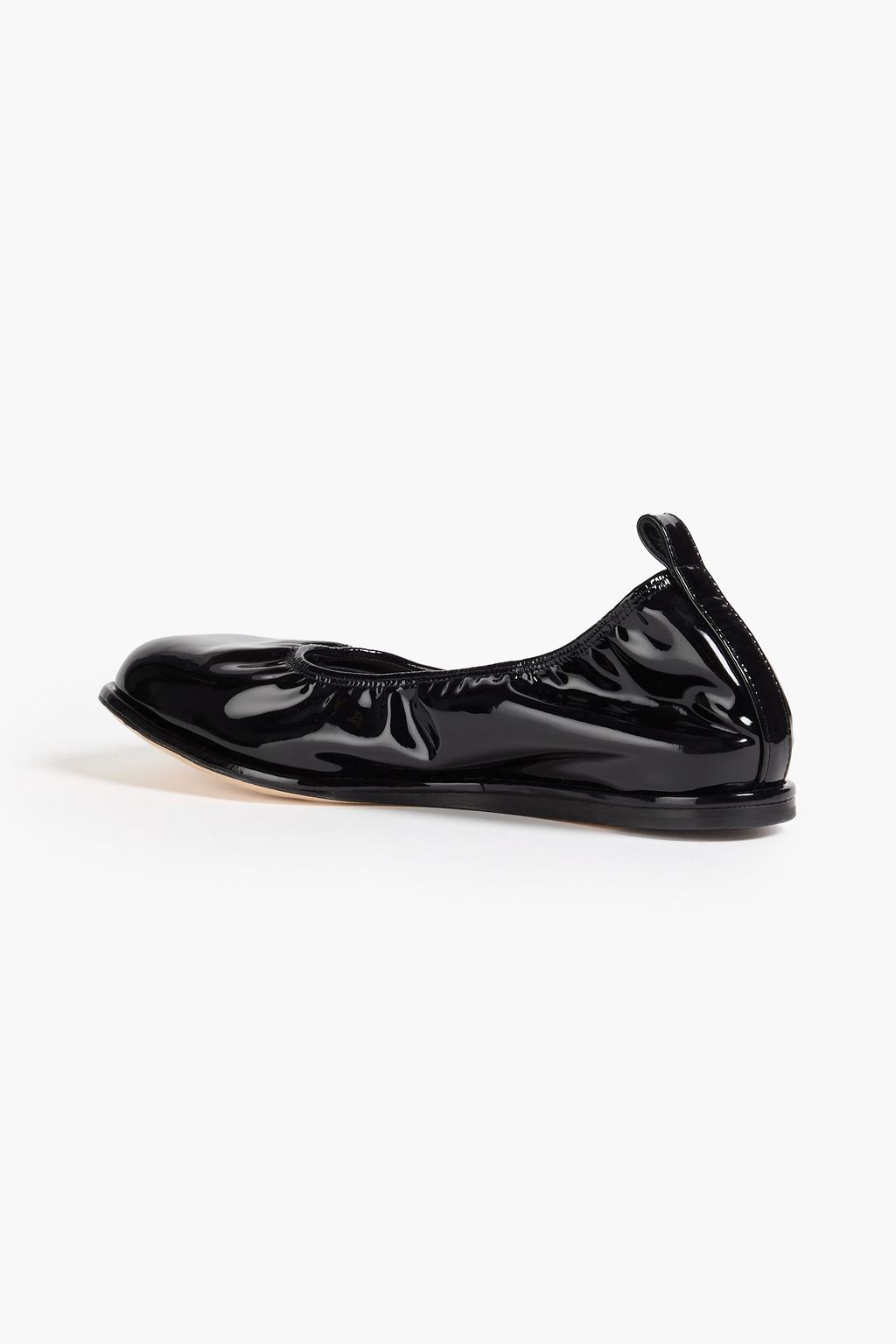 SIMONE ROCHA Heart-toe パテントレザー バレリーナシューズ