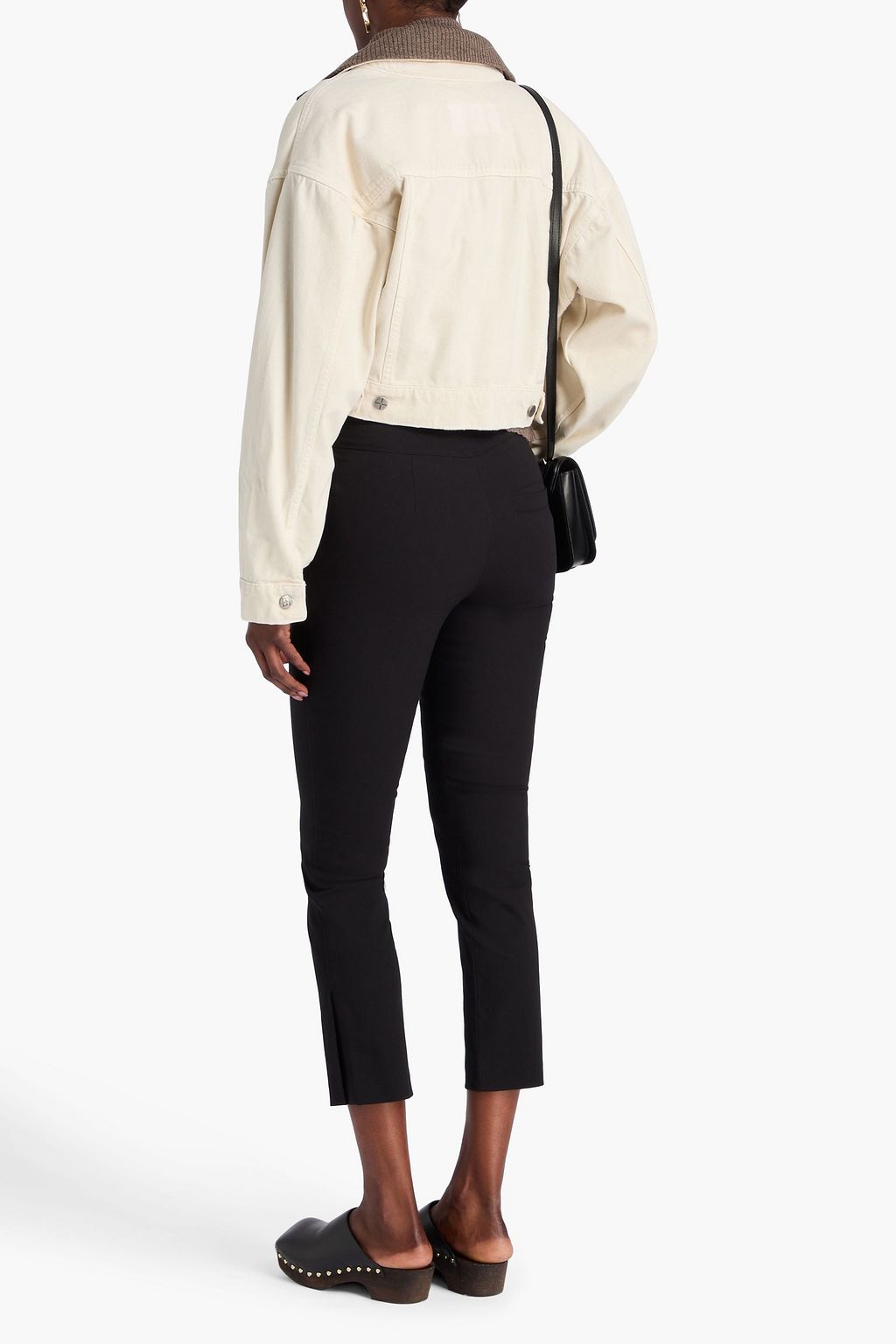 ISABEL MARANT Karottenhose „Nila“ aus Stretch-Crêpe aus einer Baumwollmischung