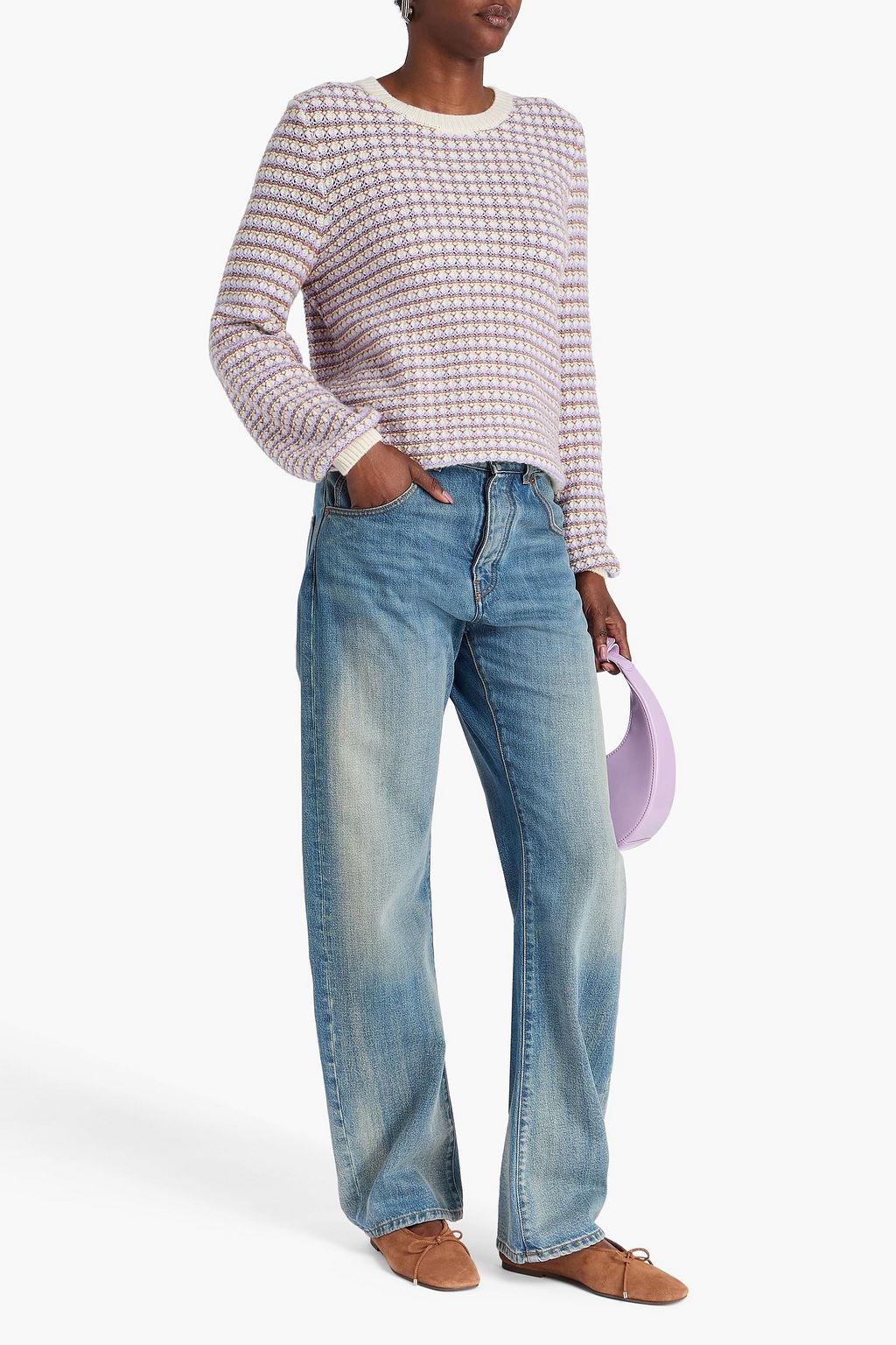 CHINTI & PARKER Wool and cashmere-blend sweater