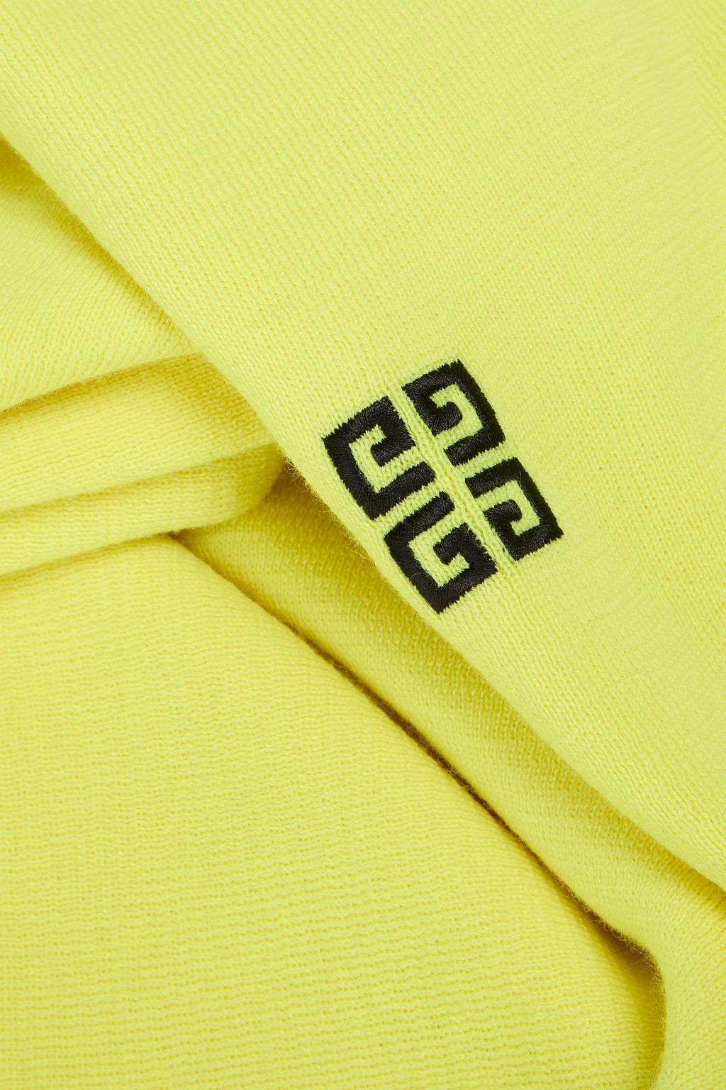 GIVENCHY Embroidered wool scarf