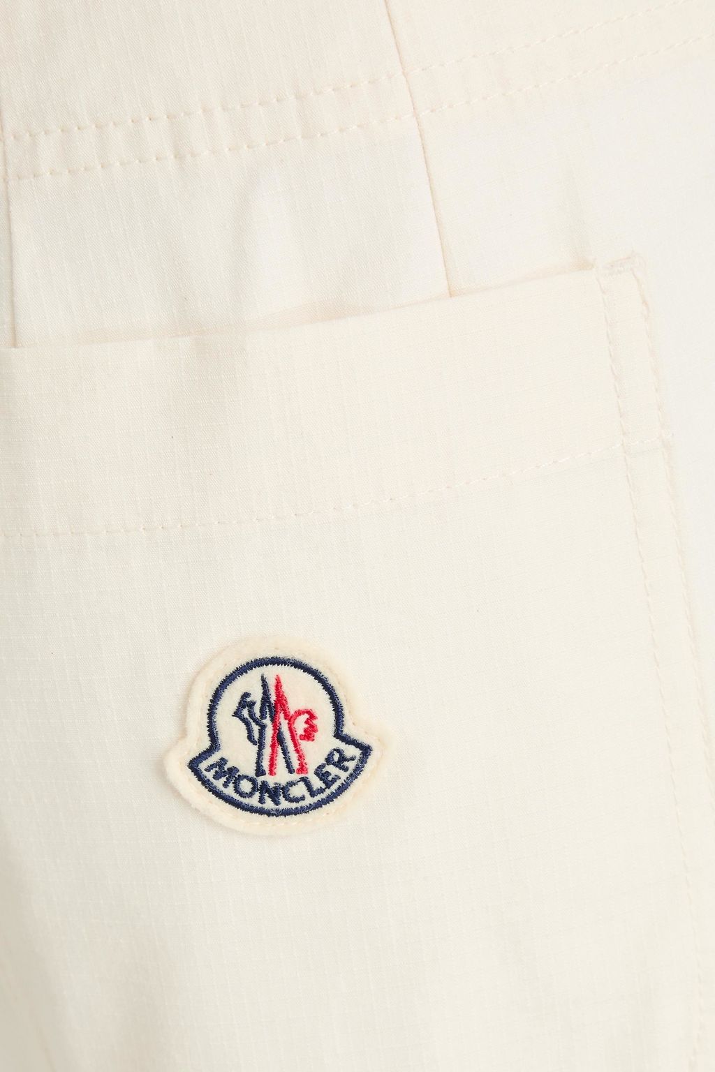MONCLER Pleated ripstop cargo pants