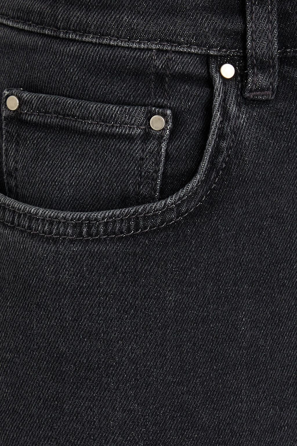 CLAUDIE PIERLOT High-rise slim-leg jeans