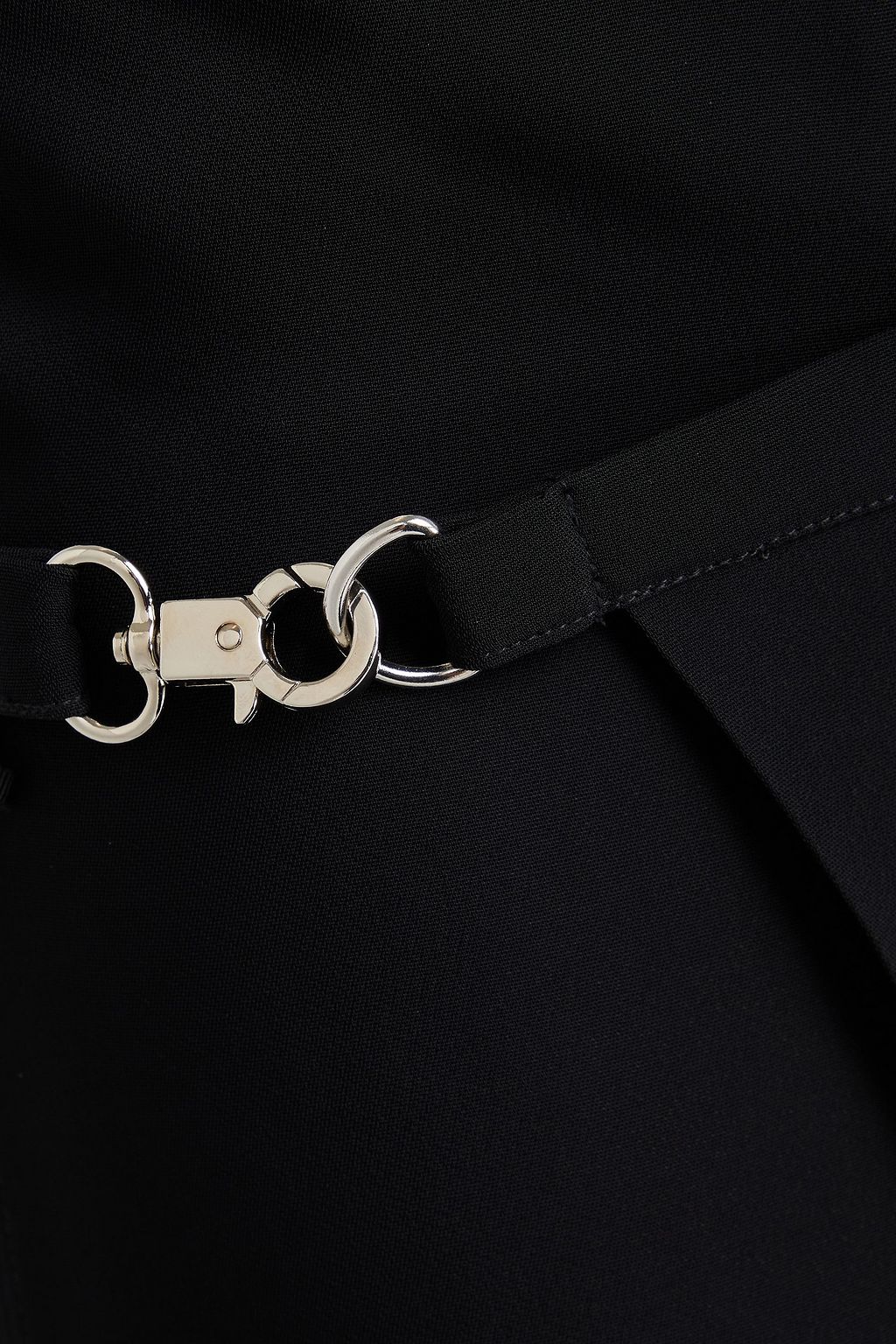 PARIS GEORGIA بنطال بأرجل مستقيمة بطب من الكريب