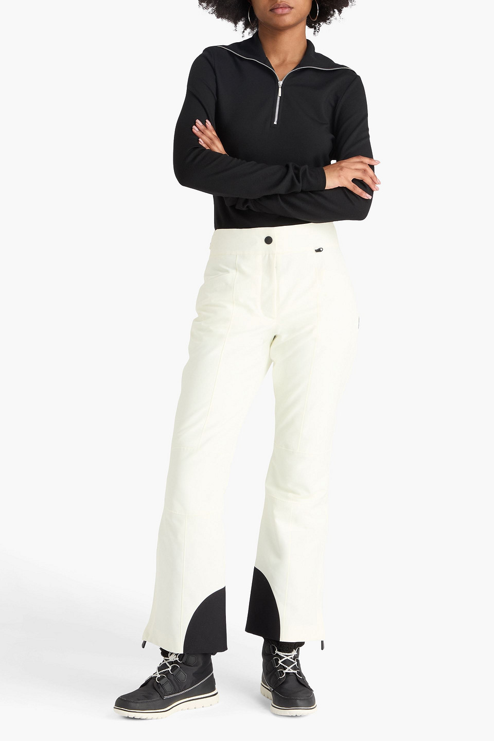  Moncler - Skihose Aus Shell - Weiß - L 