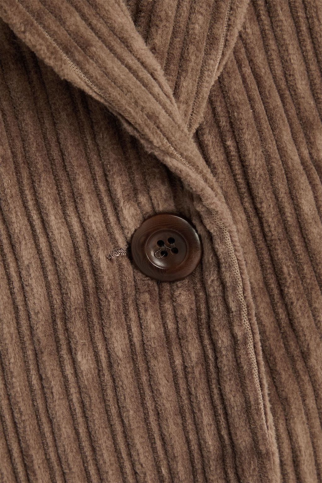 CLAUDIE PIERLOT جاكيت من قطن مخمل مضلّع