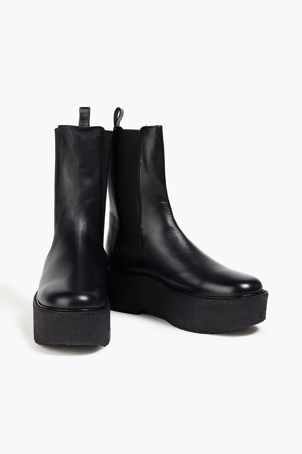 STAUD Palamino leather platform Chelsea boots
