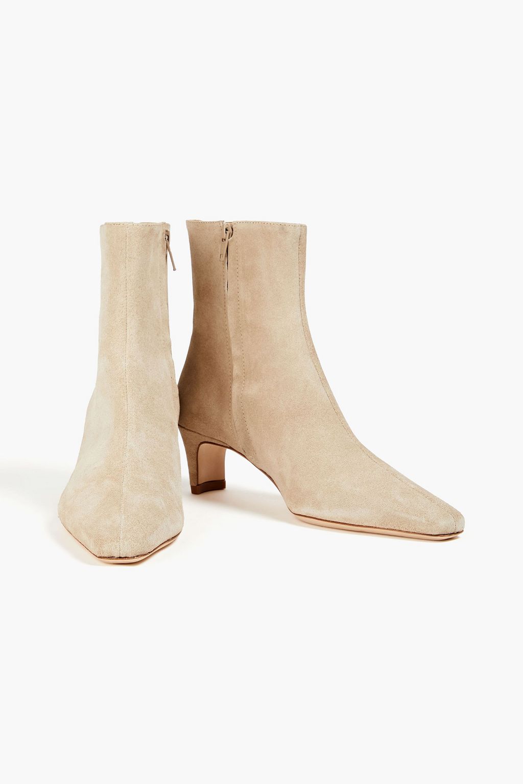 STAUD Wally suede ankle boots