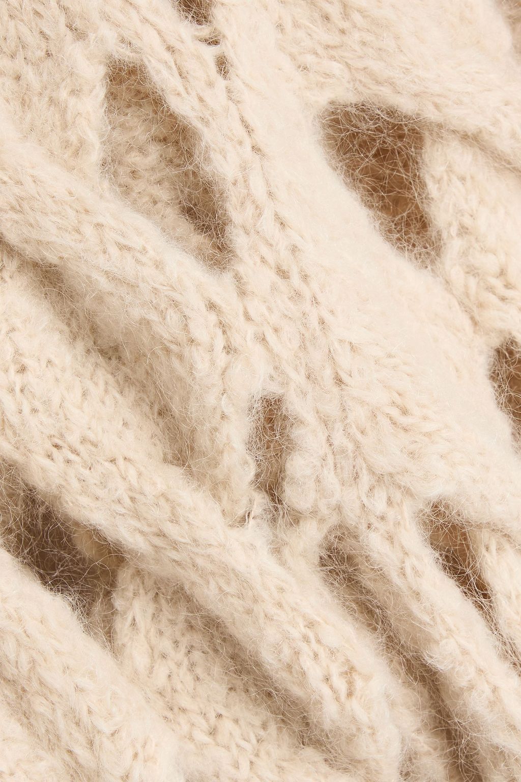 ISABEL MARANT Pullover „Eggie“ aus einer Mohairmischung in Lochstrick