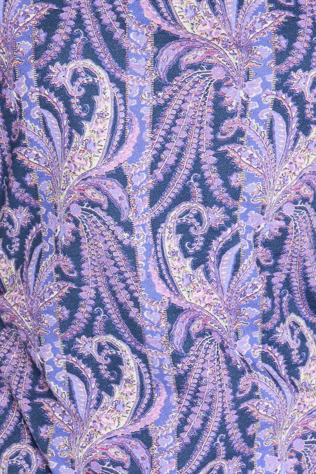 ISABEL MARANT Minikleid „Sibara“ aus Baumwoll-Jersey mit Paisley-Print