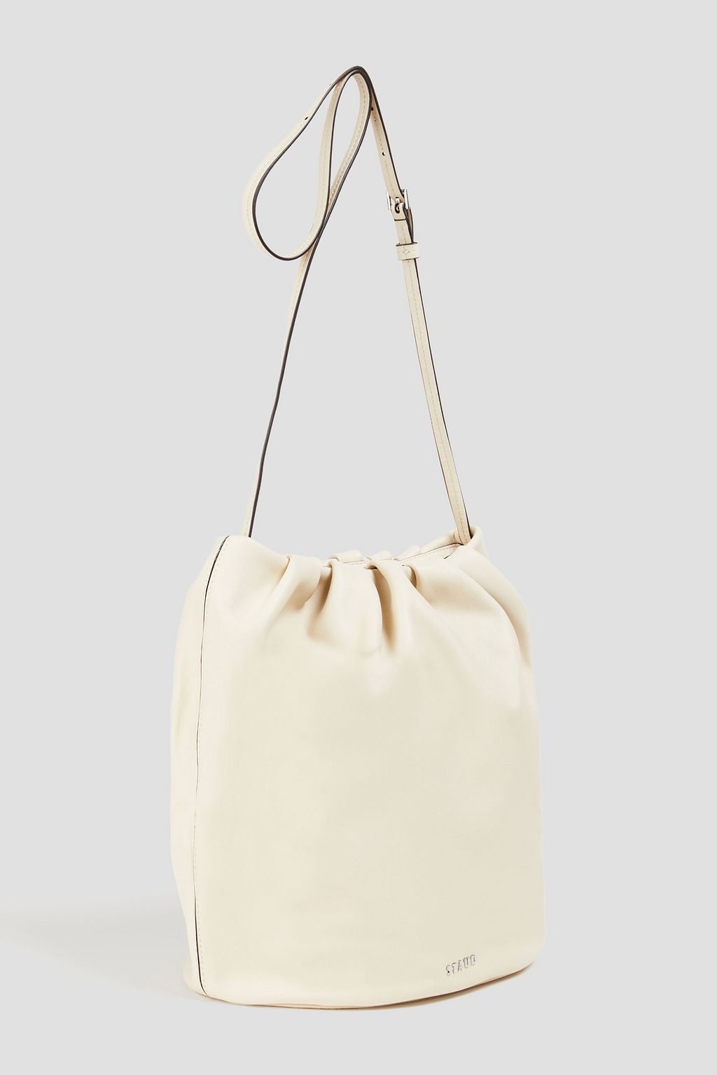 STAUD Valentina leather bucket bag