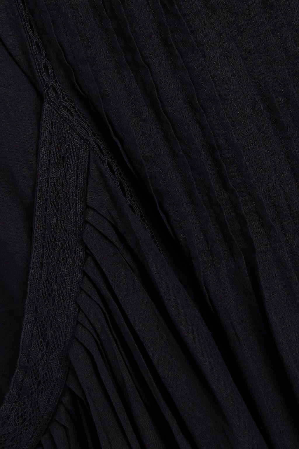 MARANT ÉTOILE コットンボイル ミディスカート ピンタック入り