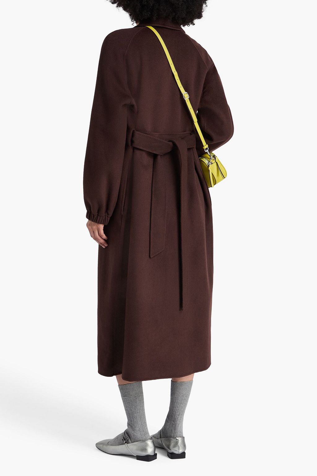 CLAUDIE PIERLOT Wool-blend felt coat