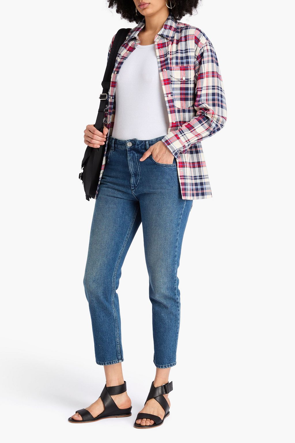 MARANT ÉTOILE コットンフランネル シャツ チェック