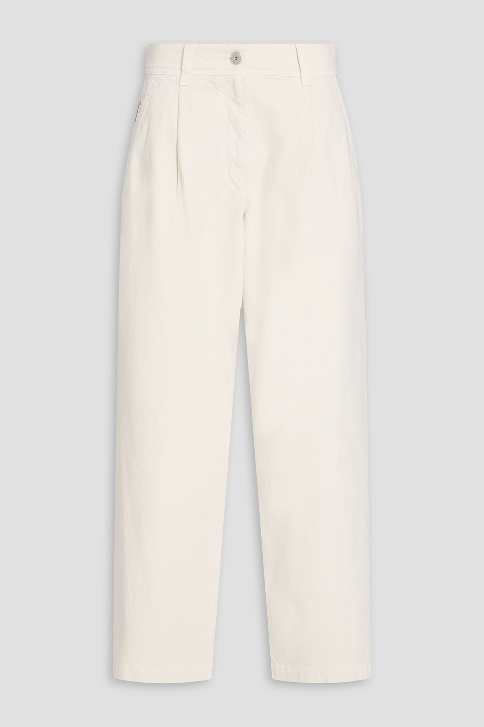 Brunello Cucinelli High-rise Wide-leg Jeans