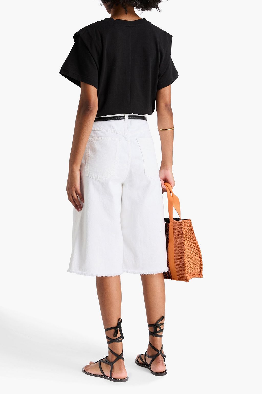 ISABEL MARANT デニム ショートパンツ ほつれ加工