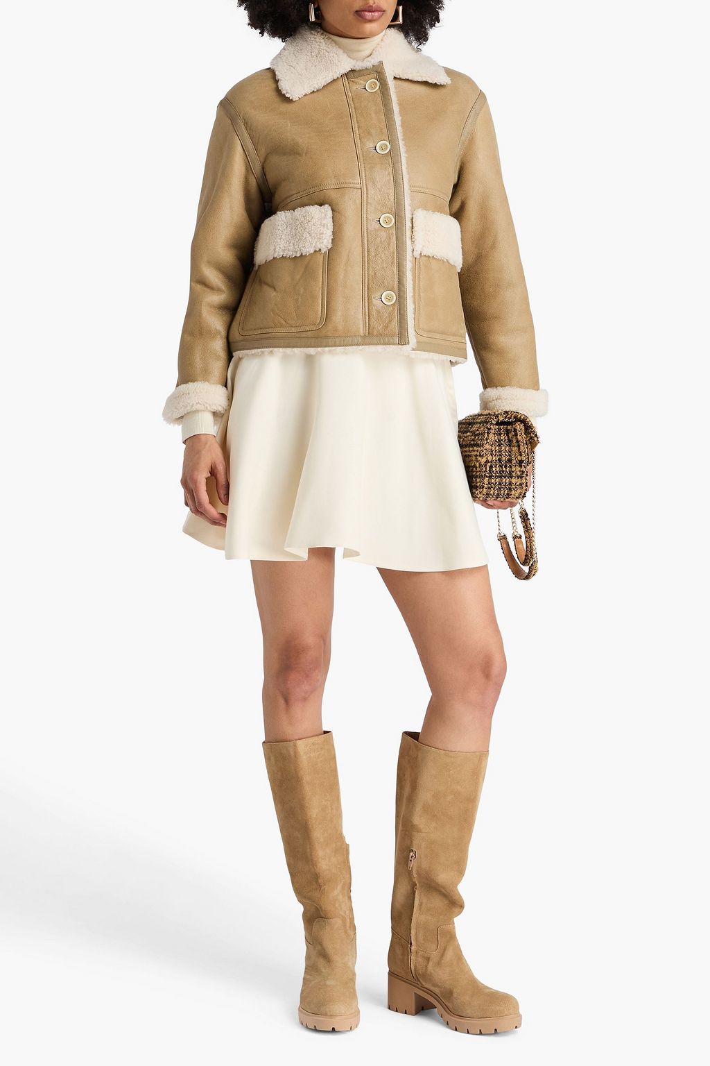 CLAUDIE PIERLOT Shearling jacket