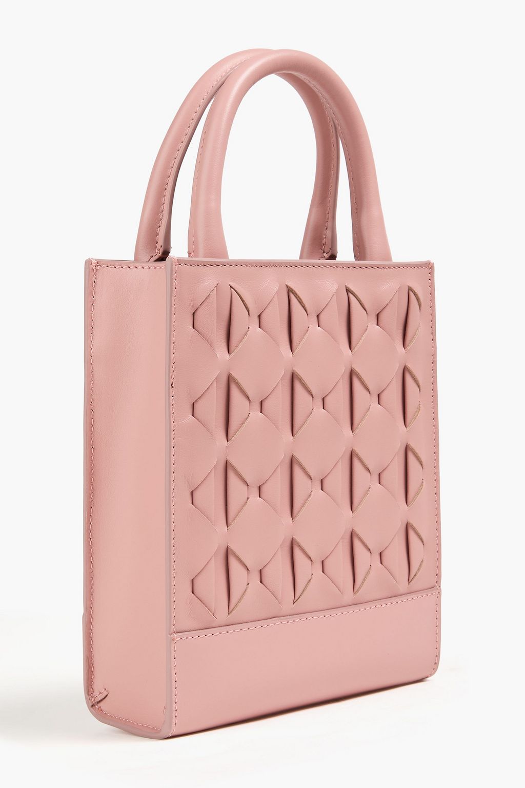 SERAPIAN 1928 Mosaico mini woven leather tote
