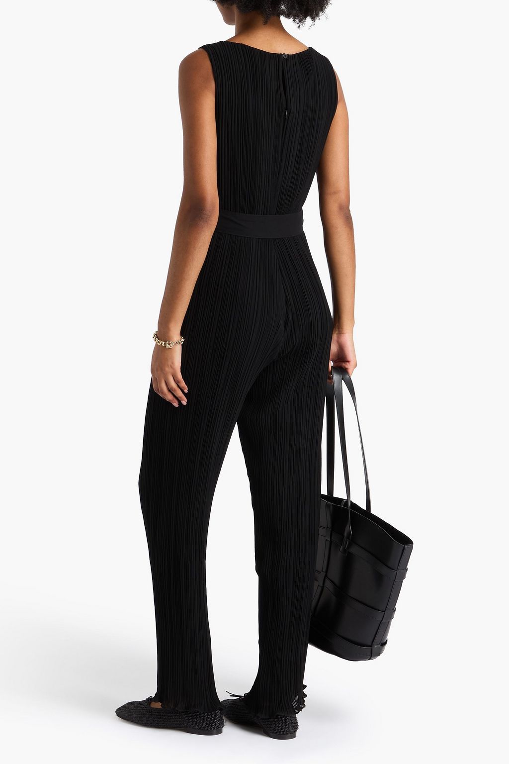CLAUDIE PIERLOT Jumpsuit aus plissiertem Krepon